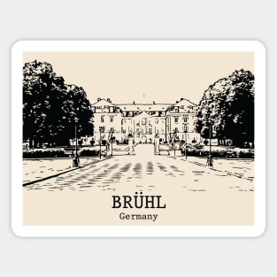 Brühl - Germany Magnet